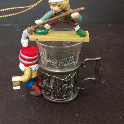 Collectible Coca Cola Decorations and tins