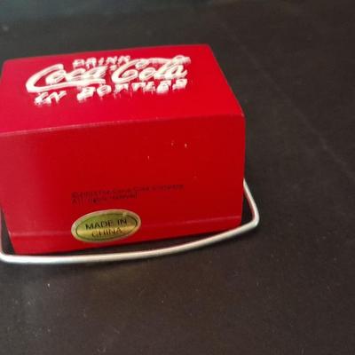 Collectible Coca Cola Decorations and tins