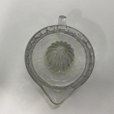 -245- GLASSWARE | Sunkist Oranges - Lemons Reamer