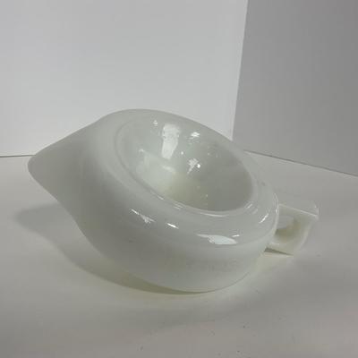 -246- GLASSWARE | Milk Glass Sunkist Reamer