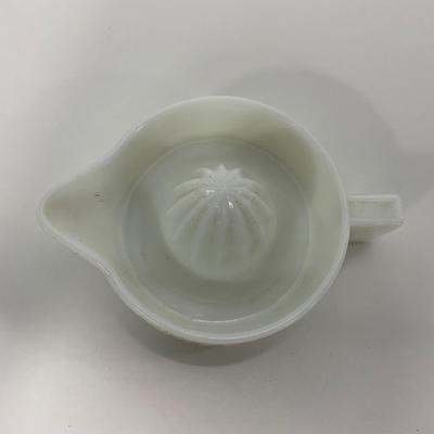 -246- GLASSWARE | Milk Glass Sunkist Reamer