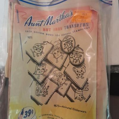Embroidery hoops, thread, Yarn with needles, and other crafty supplies