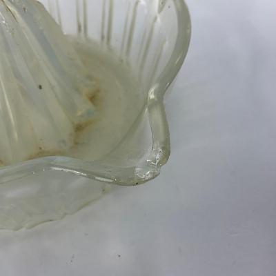 -247- GLASSWARE | Opalescent Large Orange Reamer