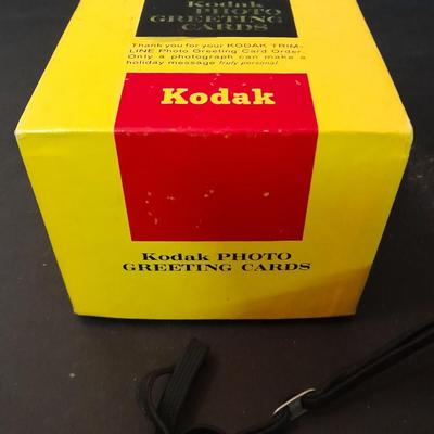 Vintage Kodak Brownie Starmite  camera and General Electric solid state AM radio