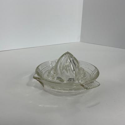 -248- GLASSWARE | Criss Cross Hazel Atlas Glass Co. | Reamers