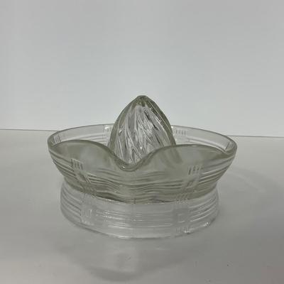 -248- GLASSWARE | Criss Cross Hazel Atlas Glass Co. | Reamers
