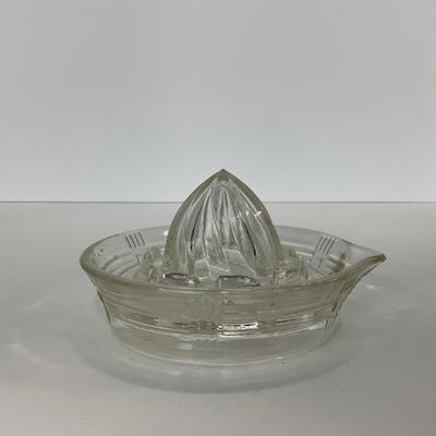 -248- GLASSWARE | Criss Cross Hazel Atlas Glass Co. | Reamers