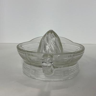 -248- GLASSWARE | Criss Cross Hazel Atlas Glass Co. | Reamers