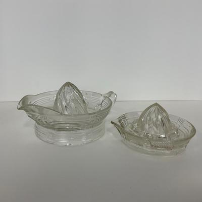 -248- GLASSWARE | Criss Cross Hazel Atlas Glass Co. | Reamers