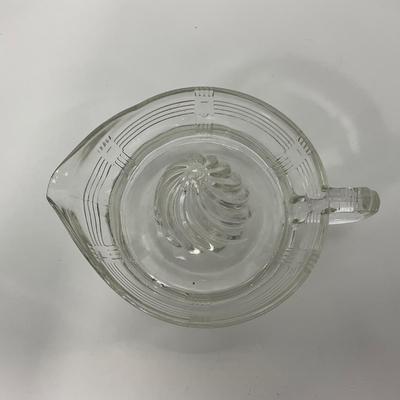 -248- GLASSWARE | Criss Cross Hazel Atlas Glass Co. | Reamers
