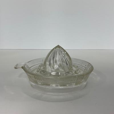 -248- GLASSWARE | Criss Cross Hazel Atlas Glass Co. | Reamers
