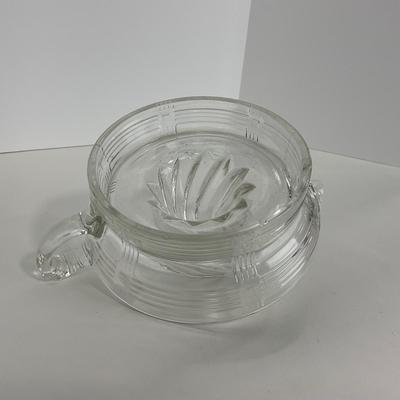 -248- GLASSWARE | Criss Cross Hazel Atlas Glass Co. | Reamers