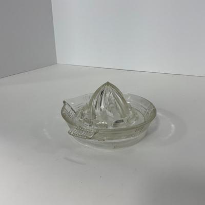 -248- GLASSWARE | Criss Cross Hazel Atlas Glass Co. | Reamers