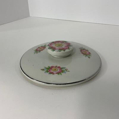 -250- DISHES | Rose Parade Hall Covered Container