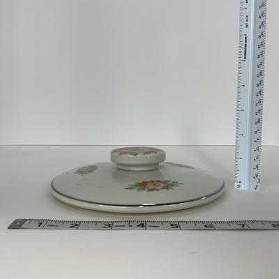 -250- DISHES | Rose Parade Hall Covered Container
