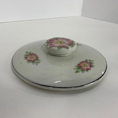 -250- DISHES | Rose Parade Hall Covered Container