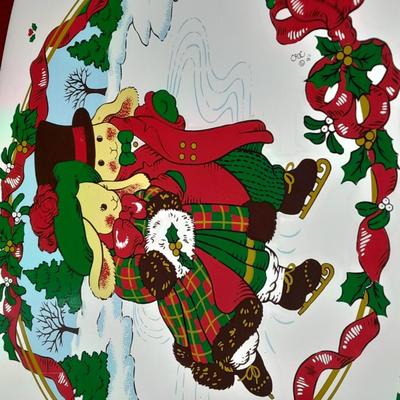 New Christmas Garland, basket, wreath, and other Christmas Decorations