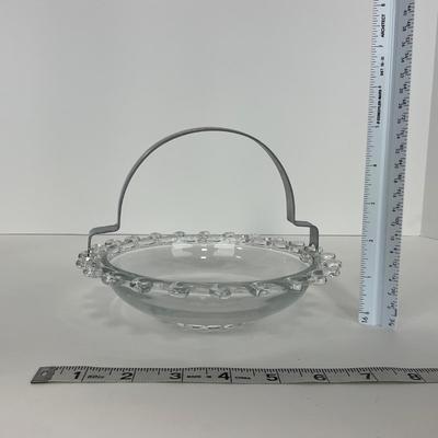 -256- GLASSWARE | Lariat Heisey Glass Co. | Basket