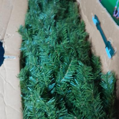 Indoor Outdoor Light up reindeer,4.5' Doulas Fir faux Christmas tree and Tree skirt