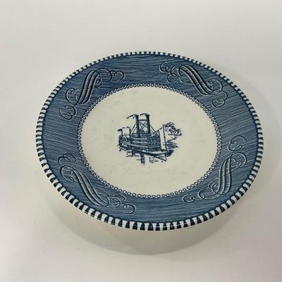 -267- GLASSWARE | Currier & Ives | Cups & Saucers
