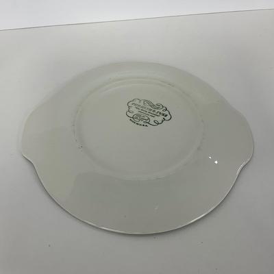 -269- GLASSWARE | Currier & Ives Two Handled Platters