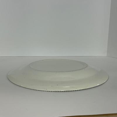 -270- GLASSWARE | Currier & Ives Large Round Platter