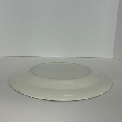 -270- GLASSWARE | Currier & Ives Large Round Platter
