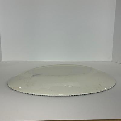 -271- GLASSWARE | Currier & Ives Long Large Platters