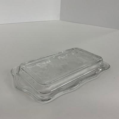 -278- GLASSWARE | Misc. Etched Rose Dishes
