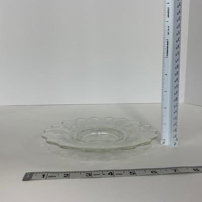 -278- GLASSWARE | Misc. Etched Rose Dishes