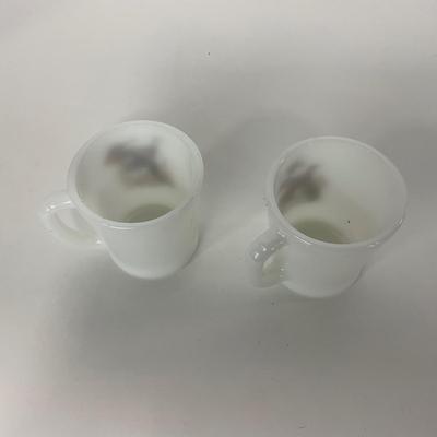 -279- GLASSWARE | Game Birds Fire King Anchor Hocking Glass Co. | Mugs & Ashtray
