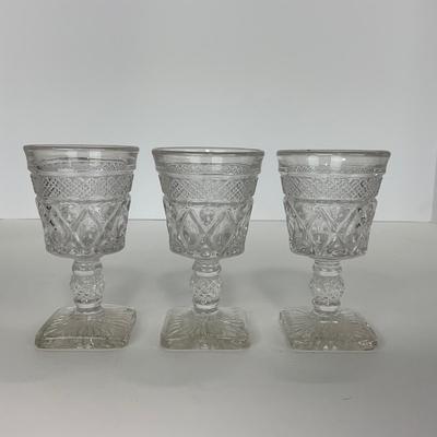-282- GLASSWARE | Cape Cod Imperial Glass Co. | Cordial And Salt & Pepper Shakers
