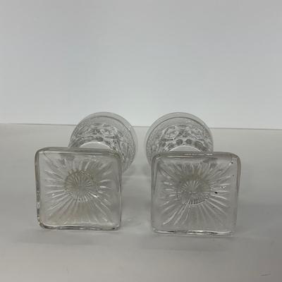 -282- GLASSWARE | Cape Cod Imperial Glass Co. | Cordial And Salt & Pepper Shakers
