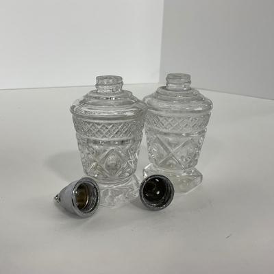 -282- GLASSWARE | Cape Cod Imperial Glass Co. | Cordial And Salt & Pepper Shakers