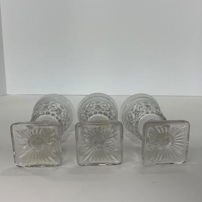 -282- GLASSWARE | Cape Cod Imperial Glass Co. | Cordial And Salt & Pepper Shakers