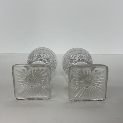 -282- GLASSWARE | Cape Cod Imperial Glass Co. | Cordial And Salt & Pepper Shakers