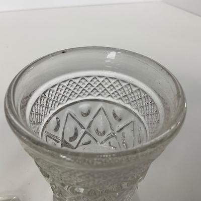 -282- GLASSWARE | Cape Cod Imperial Glass Co. | Cordial And Salt & Pepper Shakers