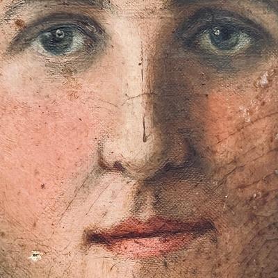 LOT 4 - Antique Painting - Portrait of a Woman