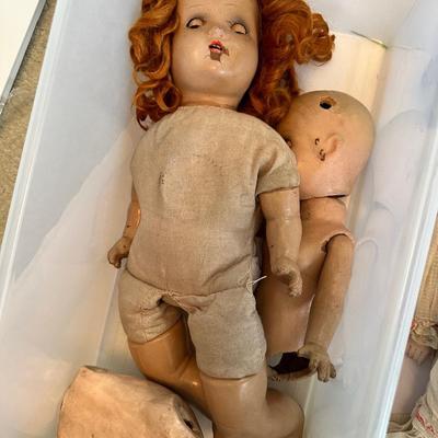 Antique Doll Lot