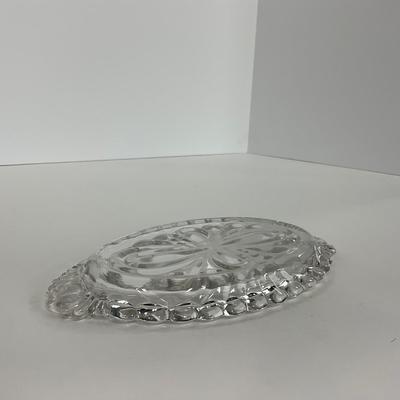 -284- GLASSWARE | Caprice Cambridge Glass Co. | Creamer, Sugar, & Tray