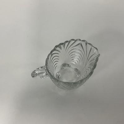 -284- GLASSWARE | Caprice Cambridge Glass Co. | Creamer, Sugar, & Tray