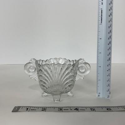 -284- GLASSWARE | Caprice Cambridge Glass Co. | Creamer, Sugar, & Tray