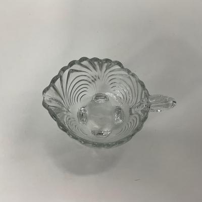 -284- GLASSWARE | Caprice Cambridge Glass Co. | Creamer, Sugar, & Tray