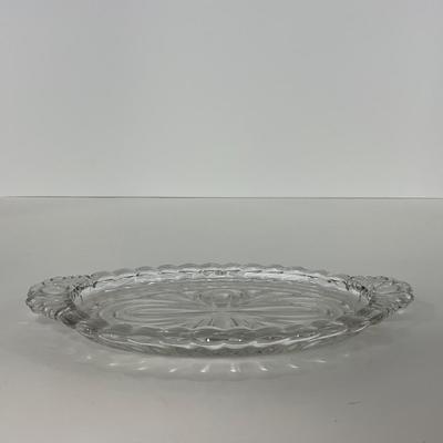 -284- GLASSWARE | Caprice Cambridge Glass Co. | Creamer, Sugar, & Tray