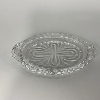 -284- GLASSWARE | Caprice Cambridge Glass Co. | Creamer, Sugar, & Tray