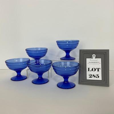 -285- GLASSWARE | Moderntone Hazel Atlas Glass Co. | Sherbets