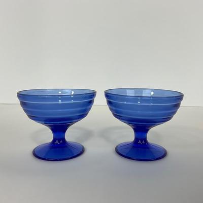 -285- GLASSWARE | Moderntone Hazel Atlas Glass Co. | Sherbets