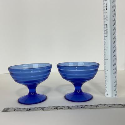-285- GLASSWARE | Moderntone Hazel Atlas Glass Co. | Sherbets