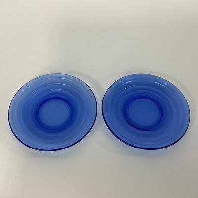 -287- GLASSWARE | Moderntone Hazel Atlas Glass Co. | Cups & Saucers