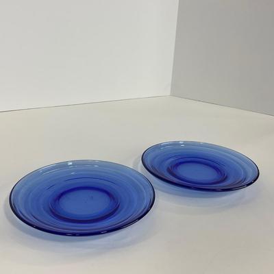 -287- GLASSWARE | Moderntone Hazel Atlas Glass Co. | Cups & Saucers